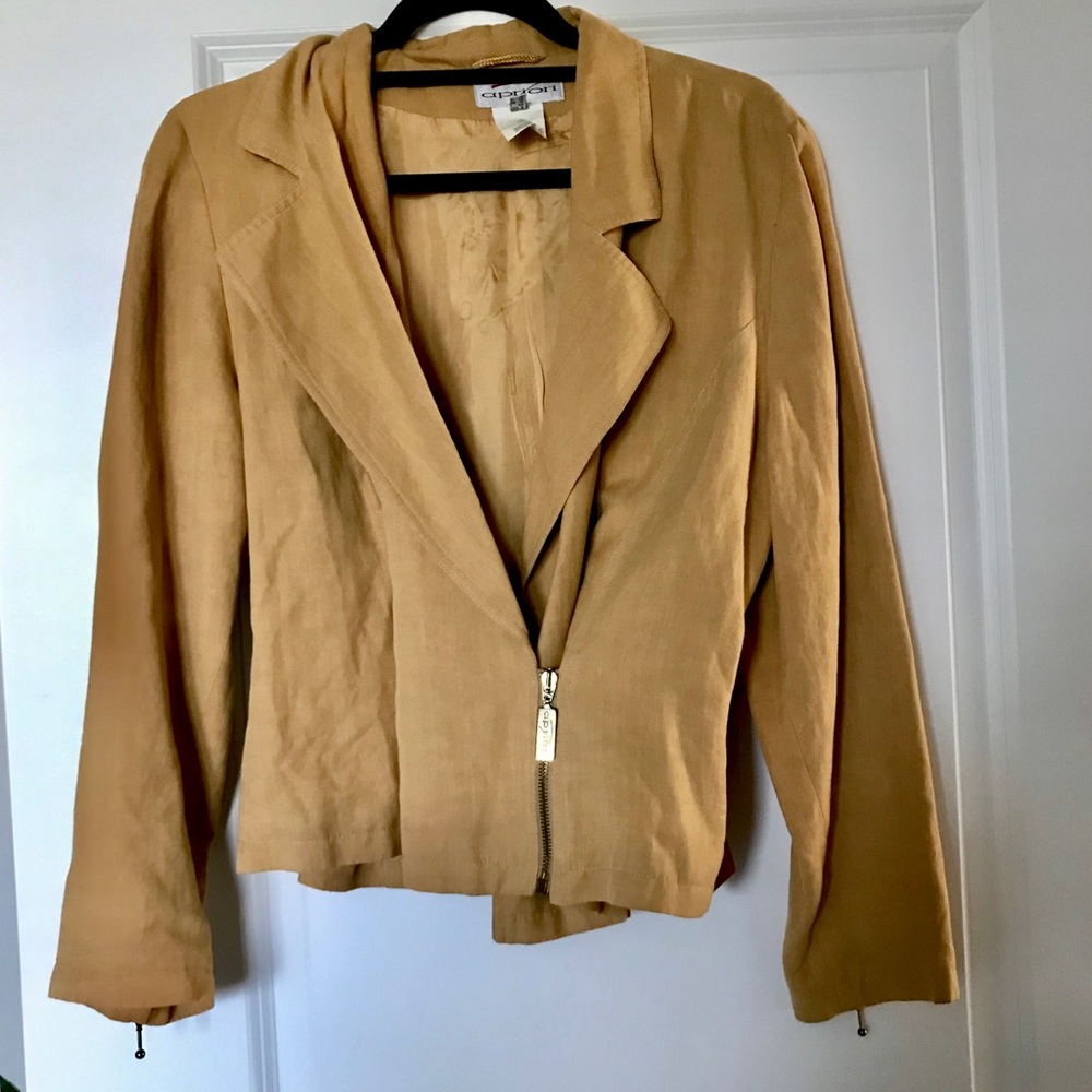Apriori Mustard Lined Jacket